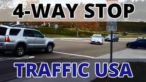 4 Way Stop USA