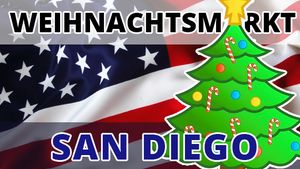 Weihnachten USA Kalifornien